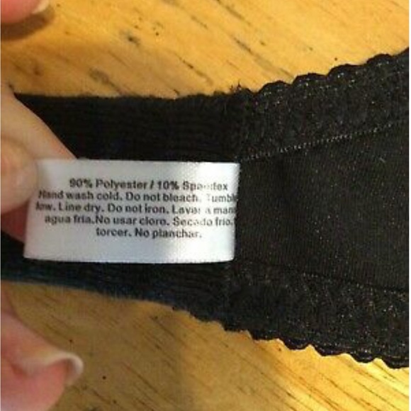 New VOGUES SECRET Black Lace Multi-way BRA 34D - Picture 9 of 10